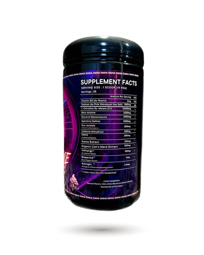 Project M MINDBENDER Speed Force Extreme High Pump Mid Stim Pre-Workout