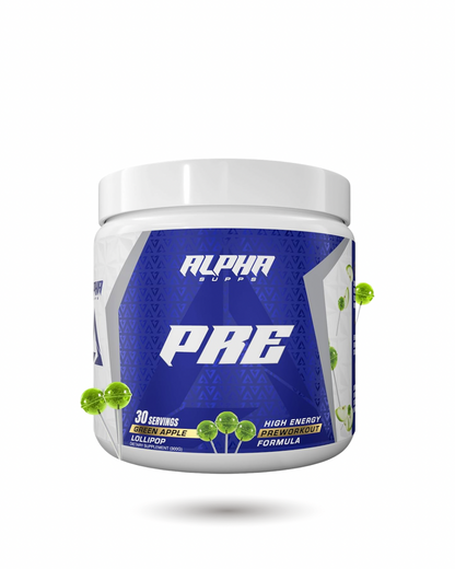 Sustained Energy Pre-Workout: Alpha Supps for Mental Clarity