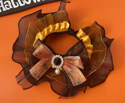 Collier pour chien d'Halloween – Accessoire festif de saison pour chien