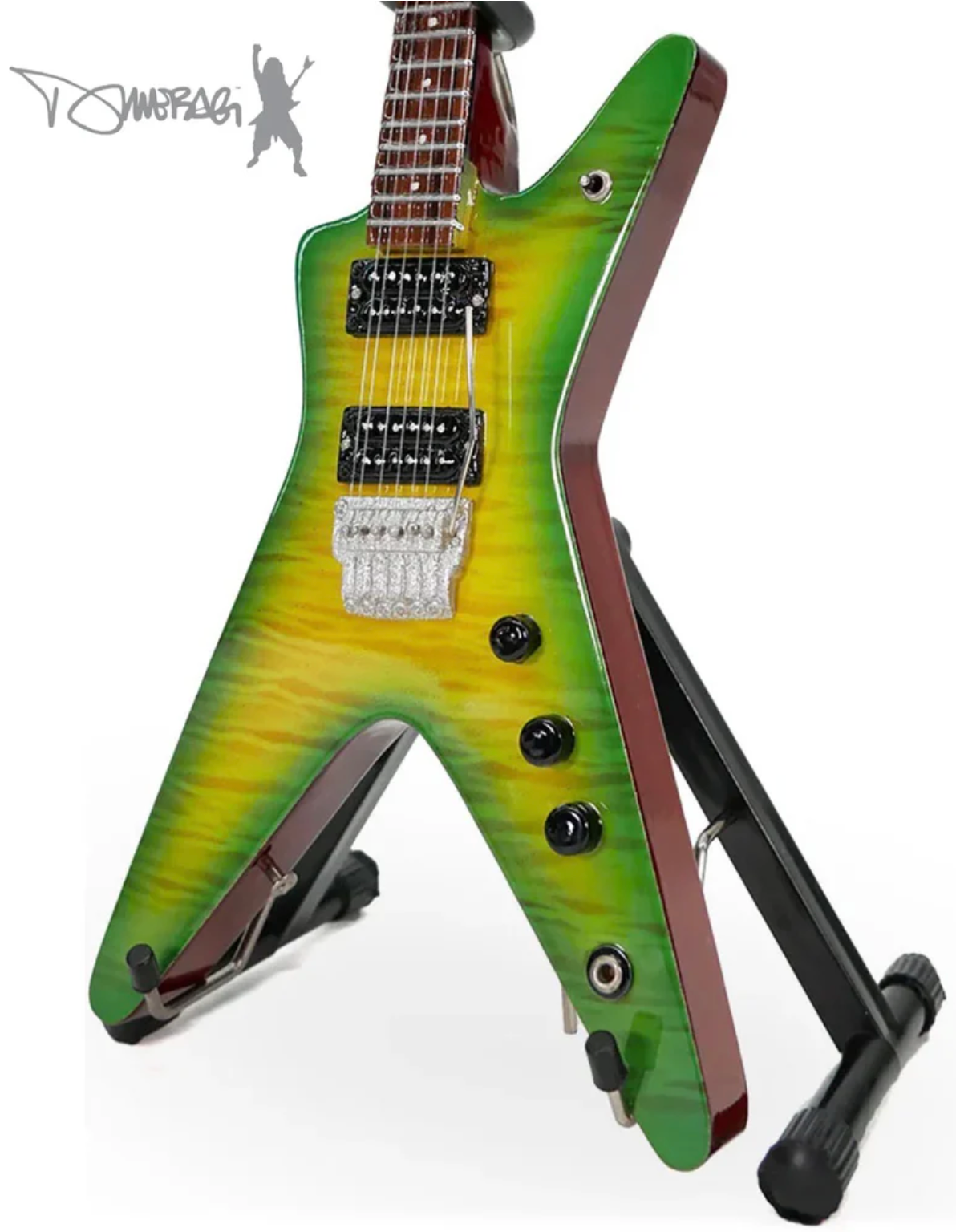 Dimebag Darrell Signature Slime Dime Miniature Guitar Replica
