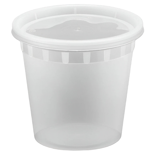 24 oz Heavy Deli Containers Combo