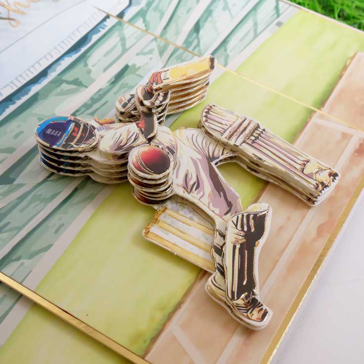 Feuille de dessus de découpage Winning Swings