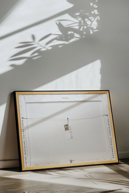 CINNAMON FIELDS, Oeuvre sur toile étirée