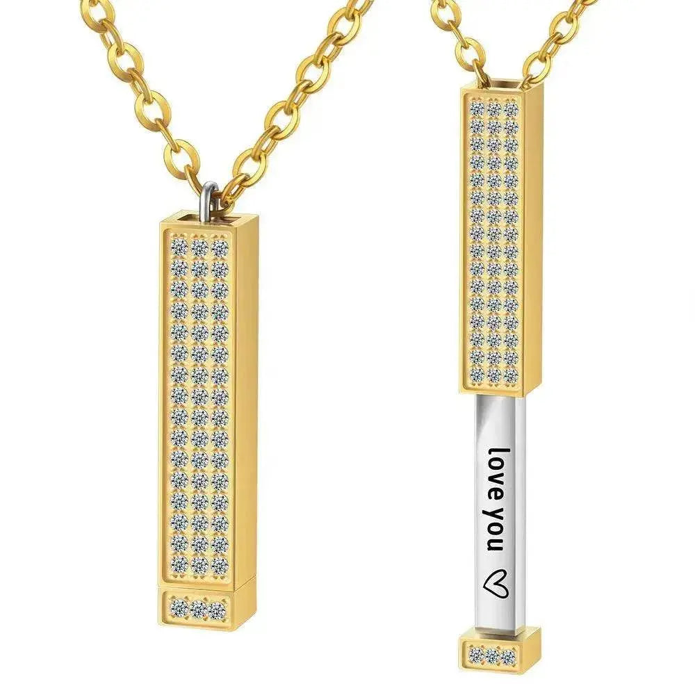 Collier de poupée diamant gravé à faire soi-même