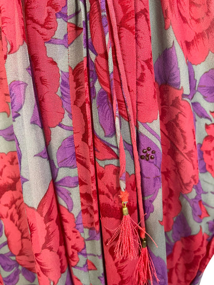 PRG5829 Sheer Avatar Pure Silk Maxi Kaftan