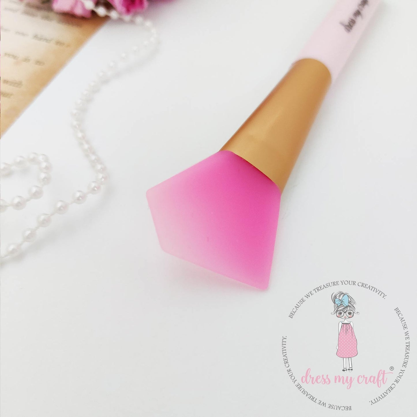 Dress My Craft - Spatule Pinceau en Silicone