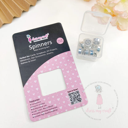 Dress My Craft - Transparent Spinners