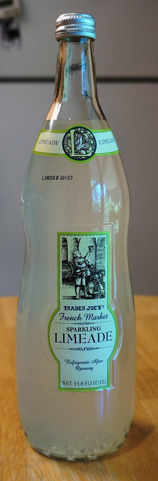 Limade pétillante style marché français Trader Joe's, 1L
