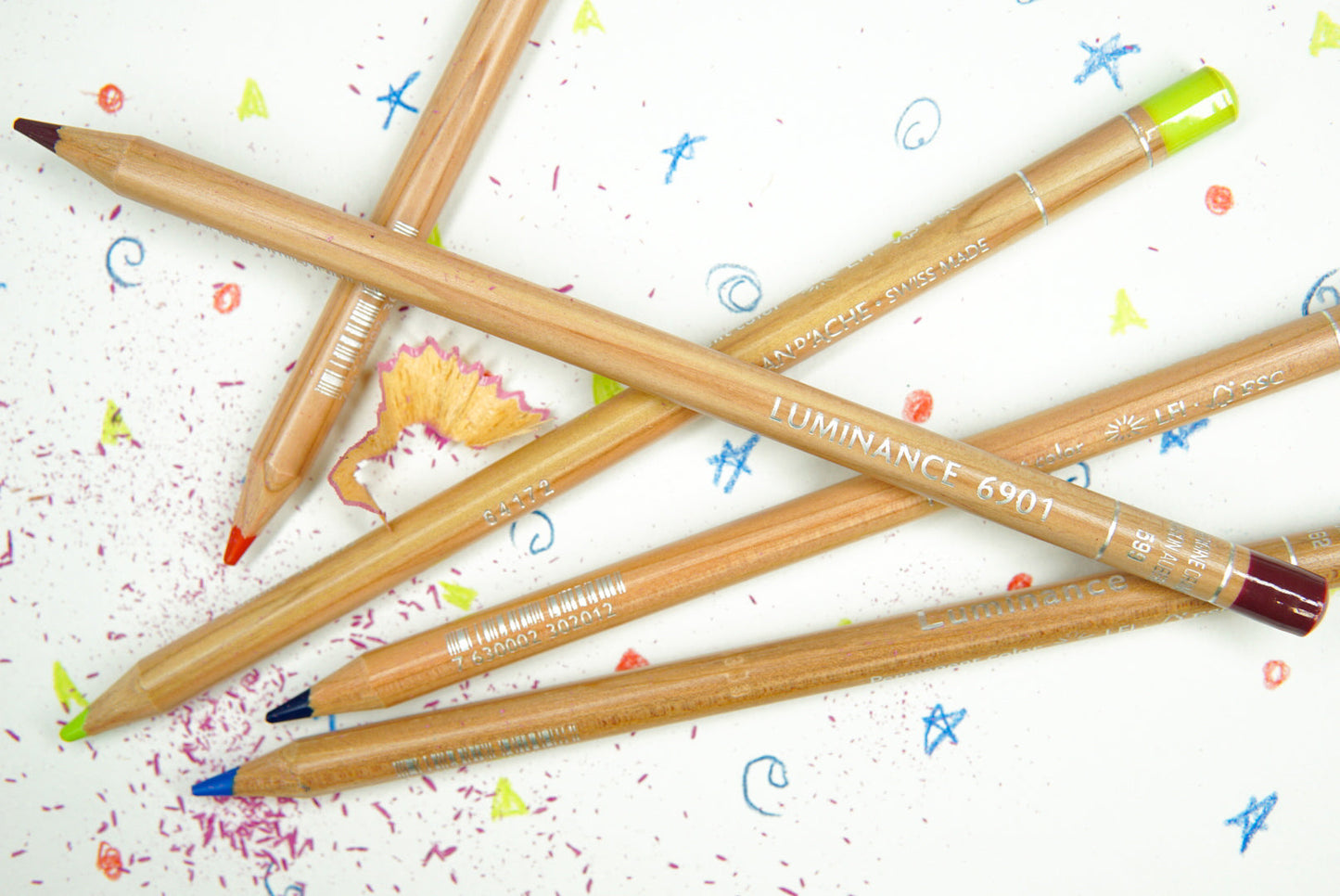 Caran d'Ache - Luminance Coloured Pencil - Pinks and Purples