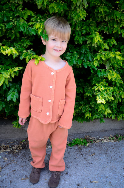 The Comfy Organic Cotton Trousers - FIRESTONE