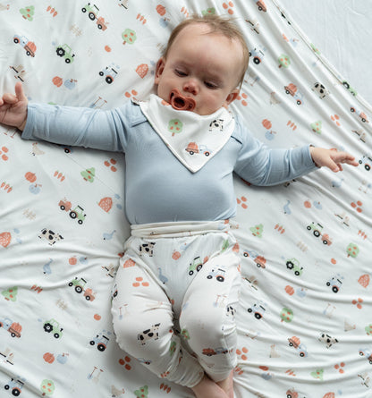 Bamboo Swaddle Blanket (Pumpkin Farm Print)