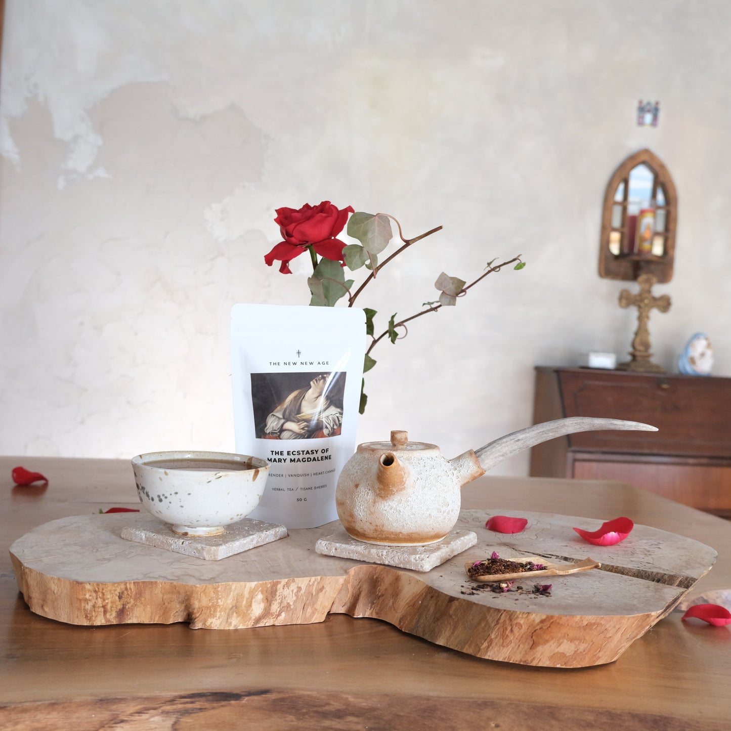 L'EXTASE DE MARIE-MADELEINE | vanille épicée sensuelle + rooibos à la rose