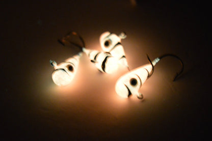 🍁Big Sky Kaleidoscope 1/4oz Glow Jigs 4/pack