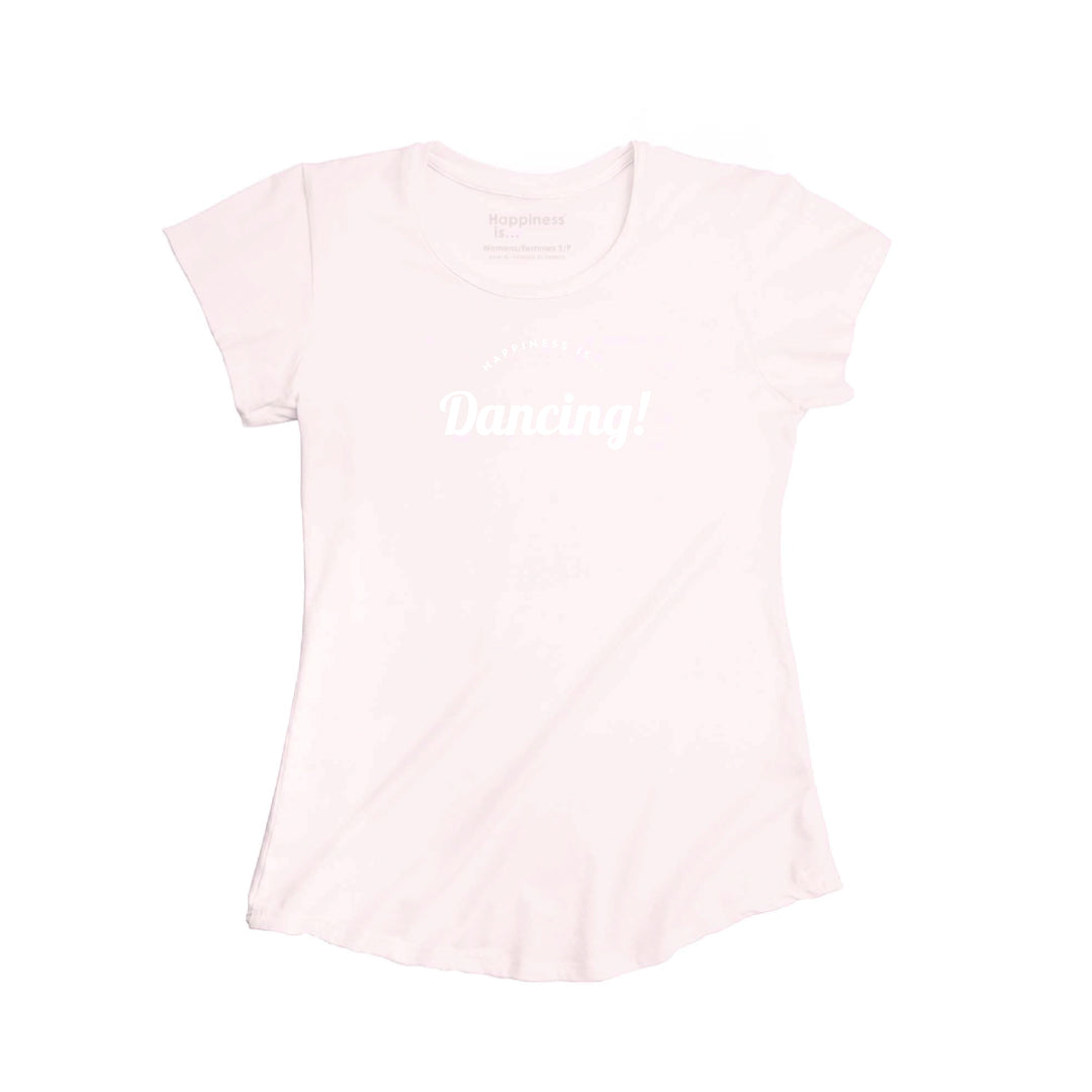 Women's Dancing Bamboo T-Shirt, Ballet Pink