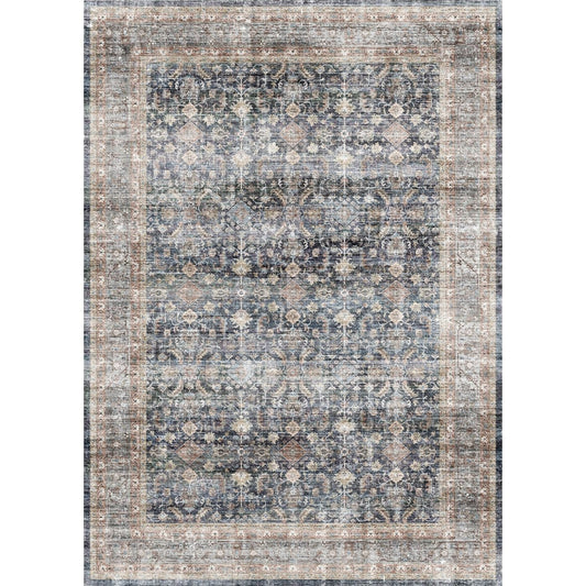 Tapis Davina Navy Lagoon