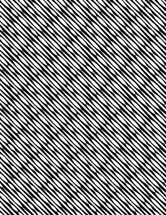 Illusion by Joy Ting for Wilmington Prints - Diagonal Stripe Black
