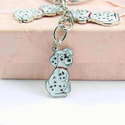 Dog car keychain