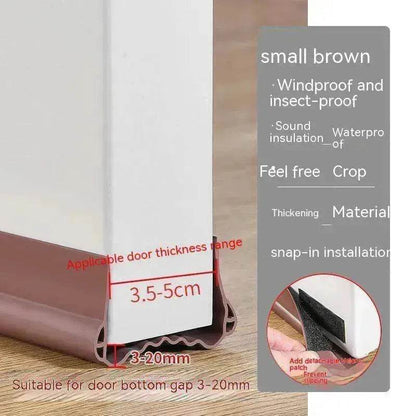 Door Crack Door Bottom Sealing Strip Window Windproof