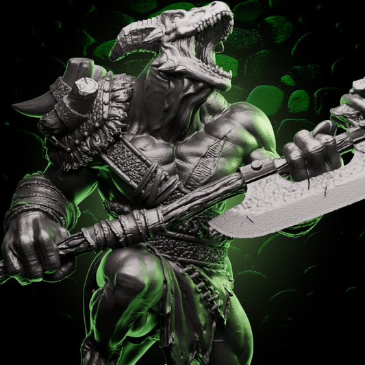 Barbare draconique | Hache de guerre | 5e