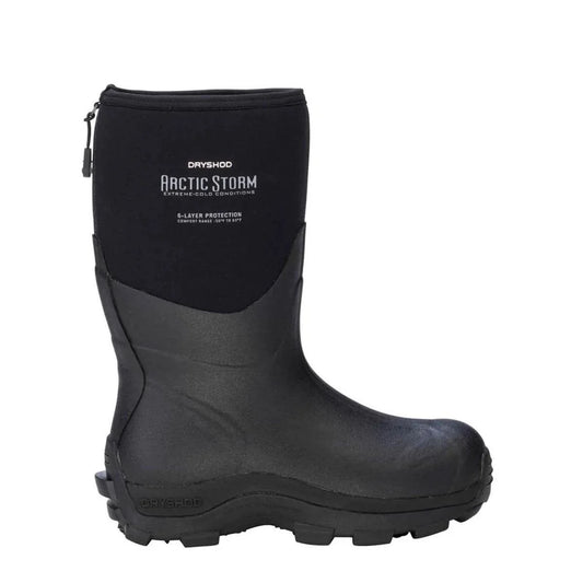 Bottes mi-hautes Dryshod Arctic Storm noires pour homme