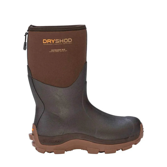 Bottes mi-mollet marron Dryshod pour homme Haymaker