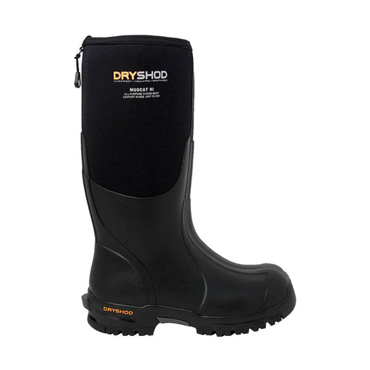 Bottes hautes Dryshod Men's Mudcat noires