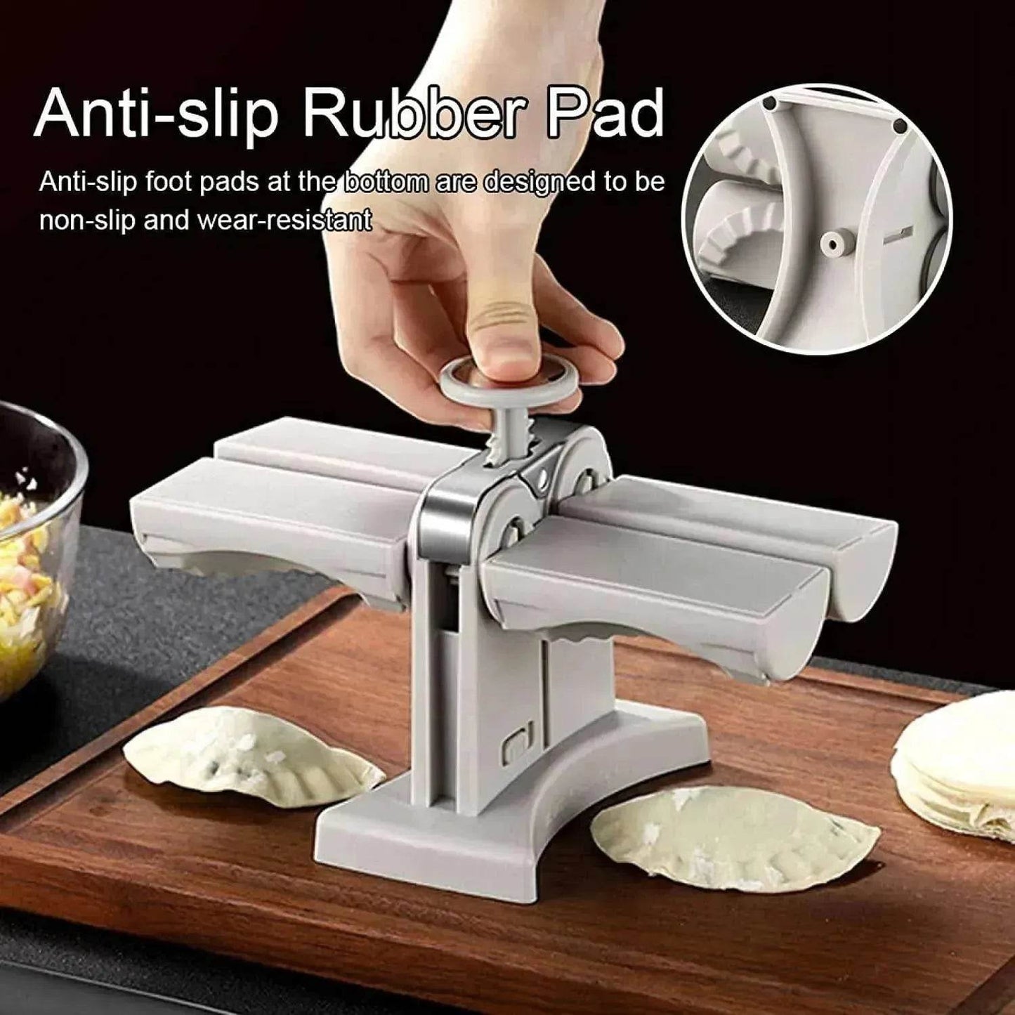 Dual-End Dumpling Mold: Easy Kitchen Tool