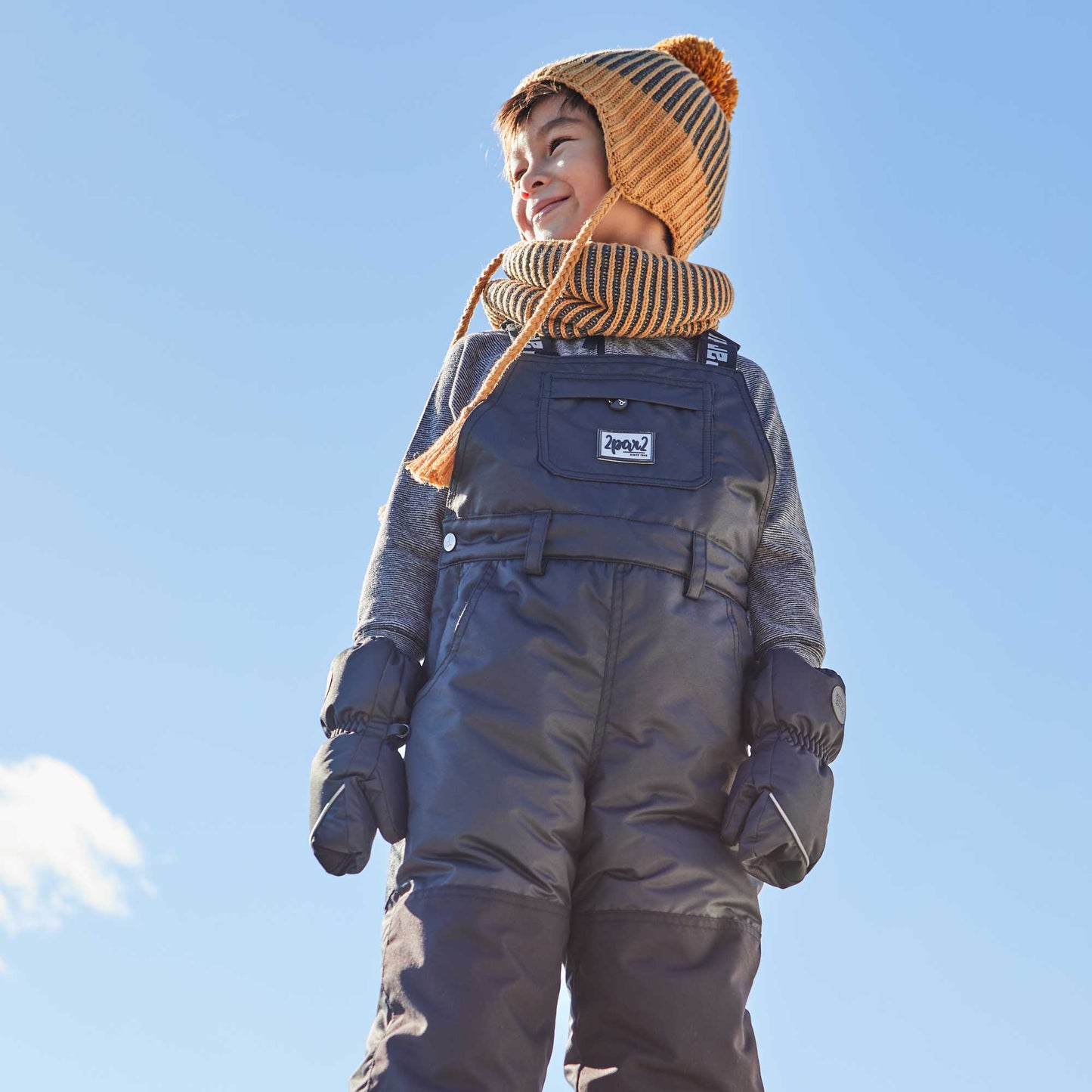 Overall Snow Pants Black