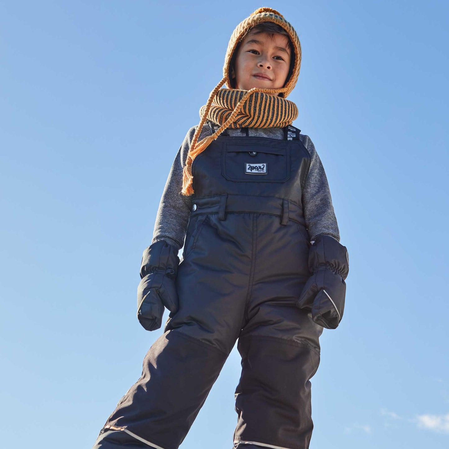 Overall Snow Pants Black