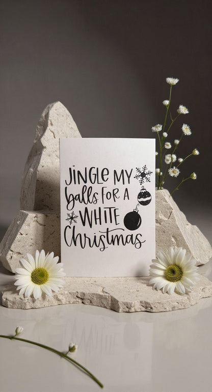 Jingle My Balls Christmas Card