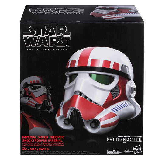 Star Wars The Black Series Casque Électronique Shock Trooper - Exclusivité