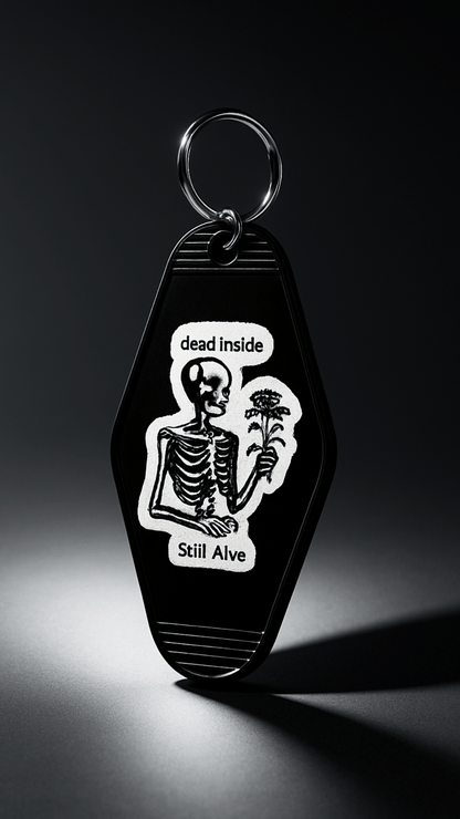 Dead Inside Keychain