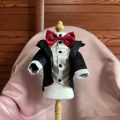 Costume de smoking élégant pour chien | Tenue de cérémonie pour chien