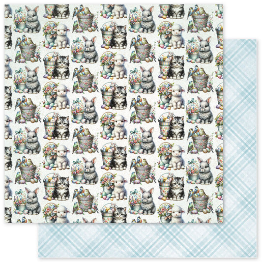 Easter Time Patterns C 12 x 12 Paper (12 pc Bulk Pack) 34146