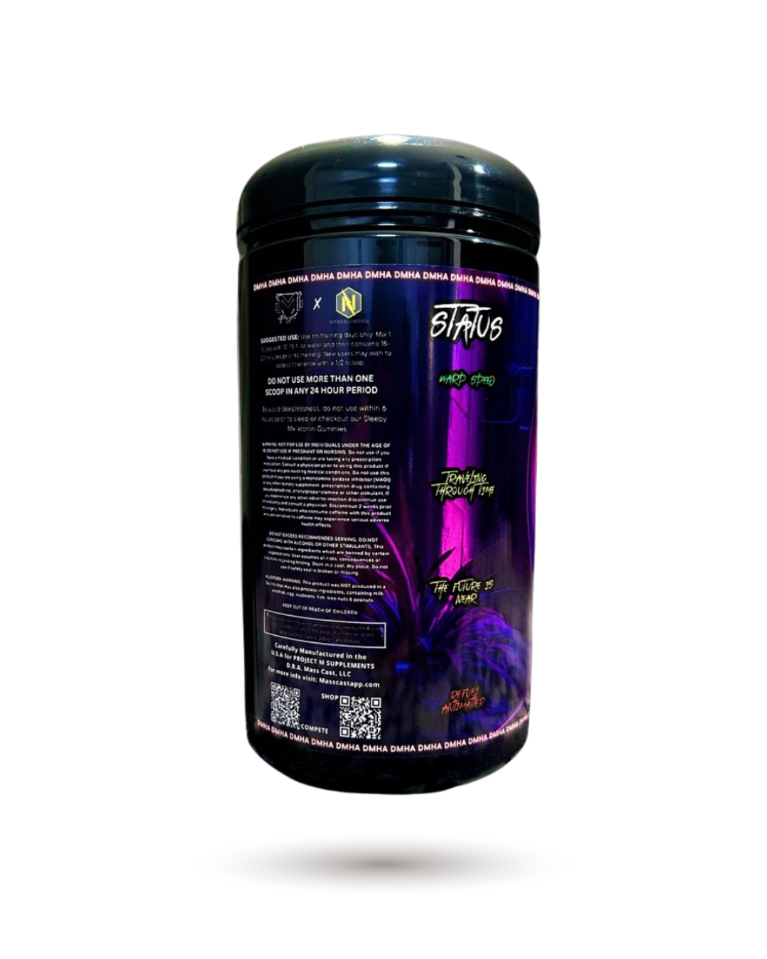 Project M MINDBENDER Speed Force Extreme High Pump Mid Stim Pre-Workout