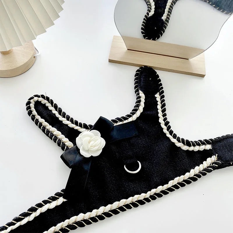 Coco Chewnel Harness Set | Dog Harness Leash and Hat Set