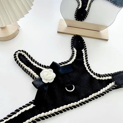 Coco Chewnel Harness Set | Dog Harness Leash and Hat Set