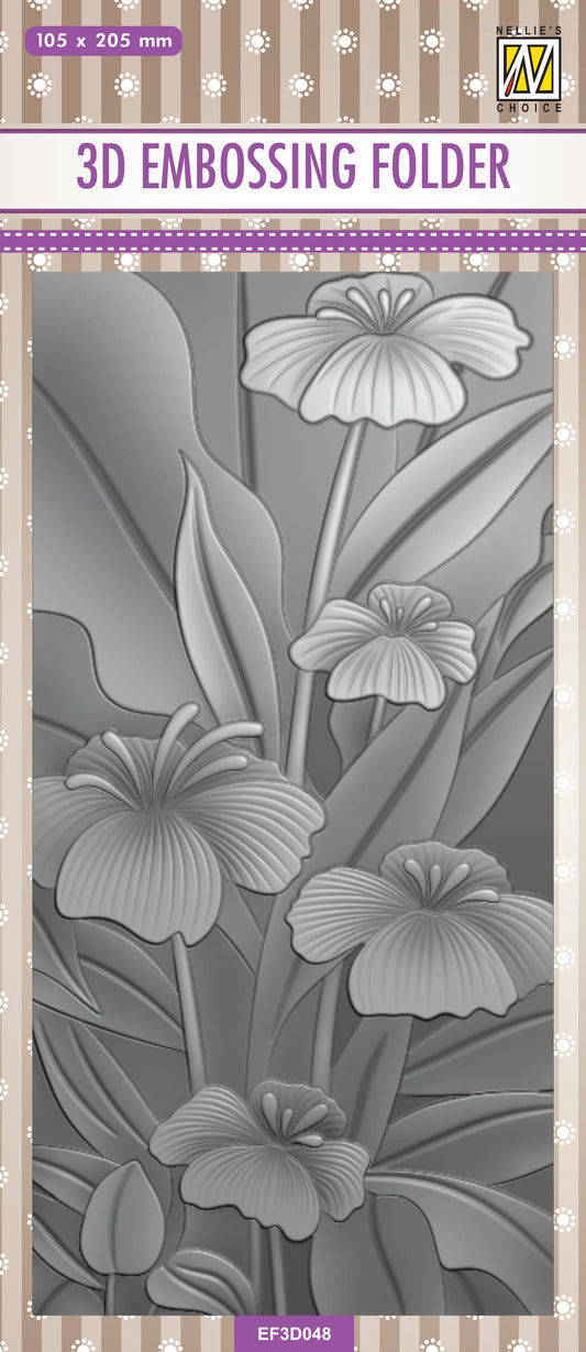 Nellie's Choice Classeur de Gaufrage 3D Slimline - Lys