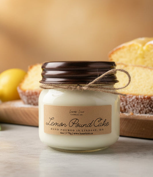 Bougie Gâteau au Citron - Campagne