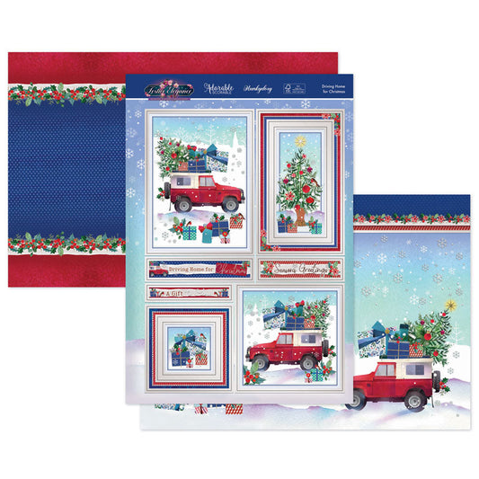 Driving Home For Christmas Luxury Topper Set