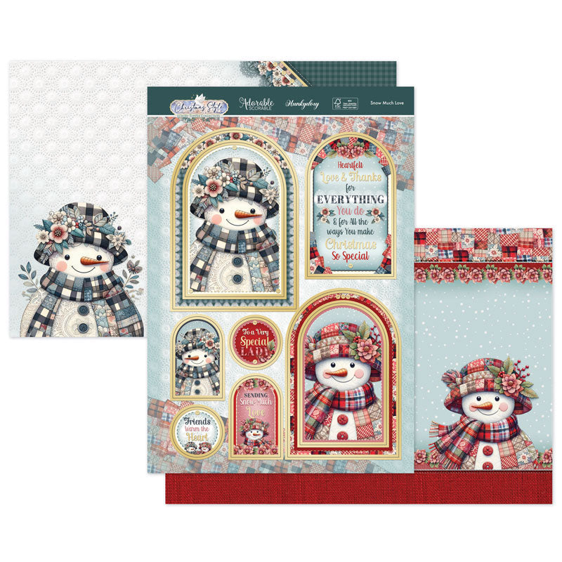 Snow Much Love Luxury Topper Set
