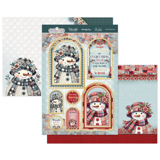 Snow Much Love Luxury Topper Set