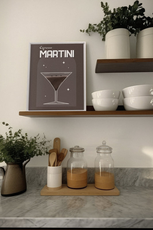 ESPRESSO MARTINI, Acrylic on stretched canvas