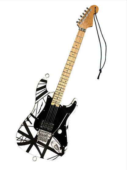 EVH – “Franky” (White/Black) 6″ Holiday Ornament