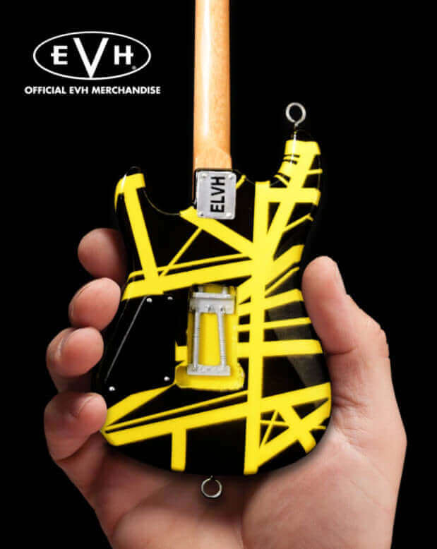 EVH Black & Yellow VH2 "Bumblebee" Mini Guitar