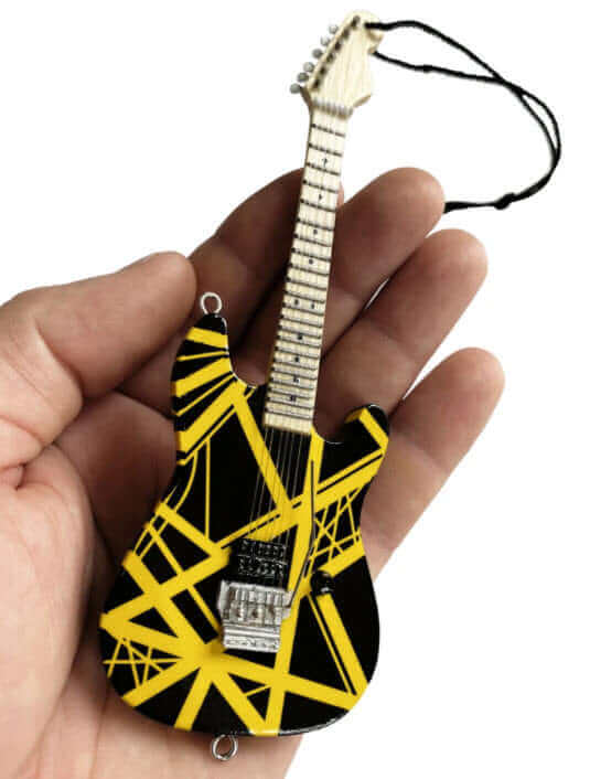 EVH Bumblebee Guitar Holiday Ornament - 6"