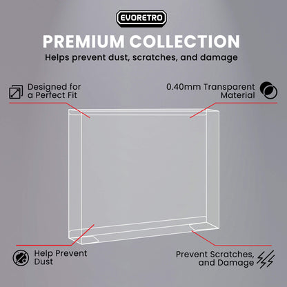 Pokemon Collection Box EVORETRO Protector – Charizard EX Fit (5 Pack)