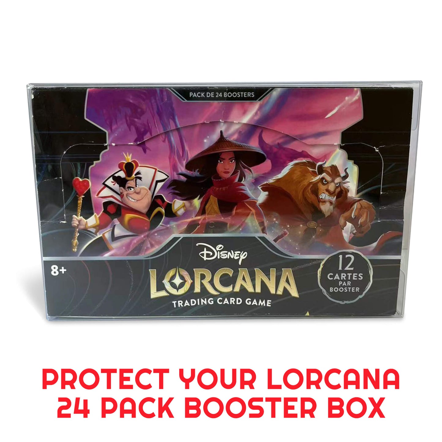 Protector for Lorcana 24 pack booster pack of 5
