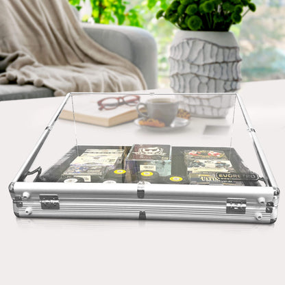 EVORETRO Aluminum Acrylic Clear Top Display Vendor Trade Show showcase