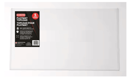 EVORETRO Playmat Topload Holder 24x14 Pack of 5